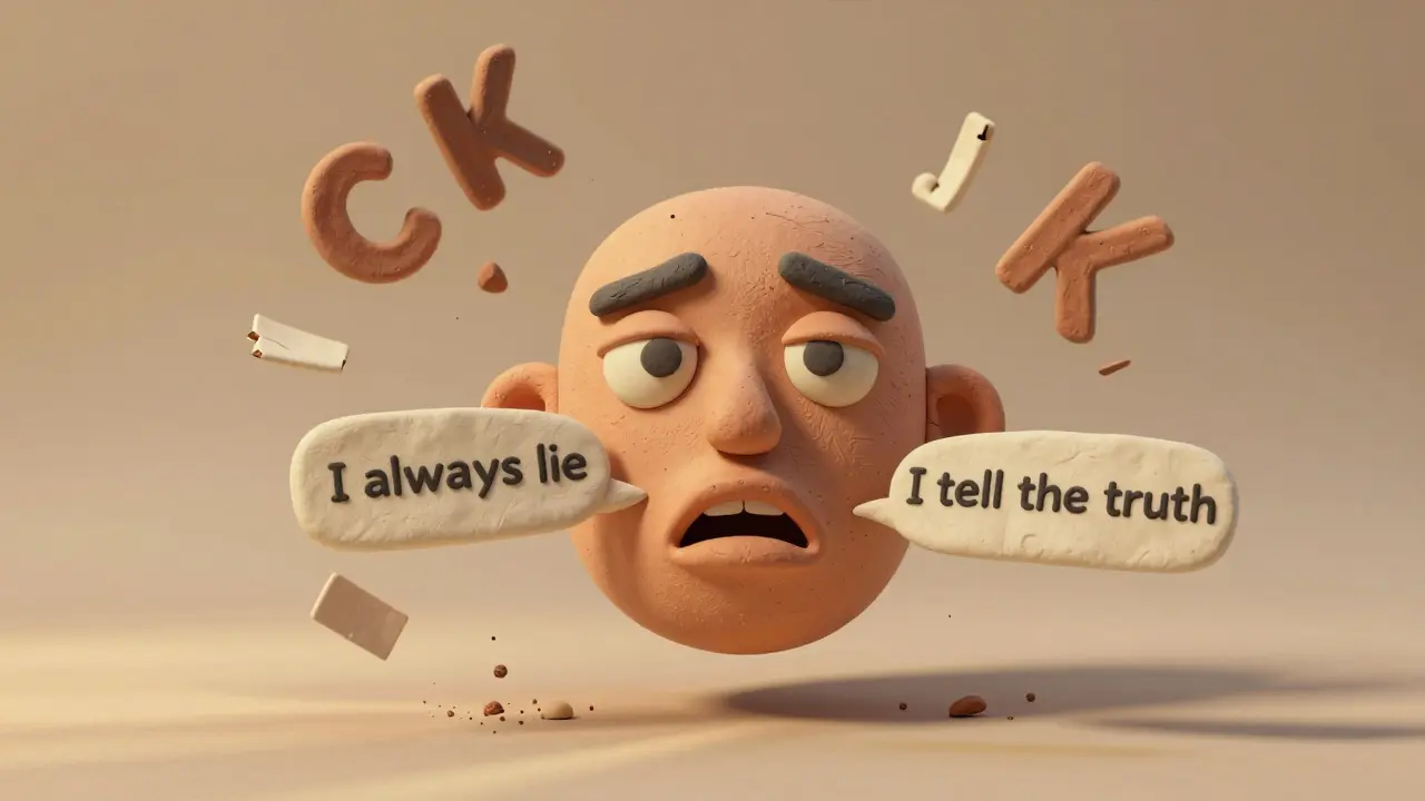 Langage paradoxal : comment les phrases qui se contredisent influencent notre pensée