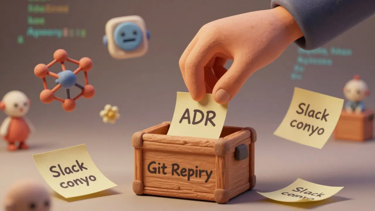 Architecture de la documentation : ADR et journaux de décisions pour les systèmes générés par l'IA