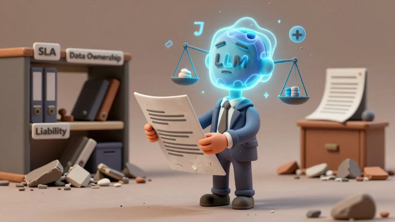 Gestion des fournisseurs et contrats pour les fournisseurs de modèles de langage à très grande échelle