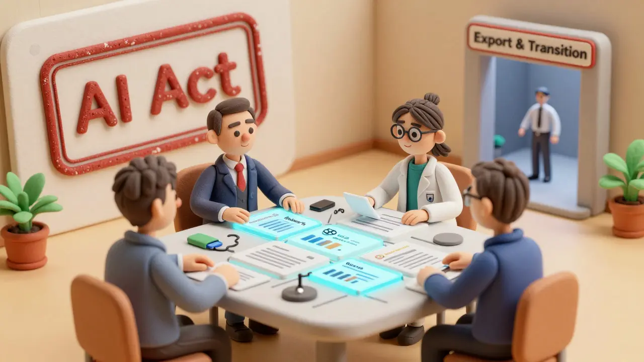 Une équipe travaille sur un contrat vivant avec des métriques IA en temps réel.