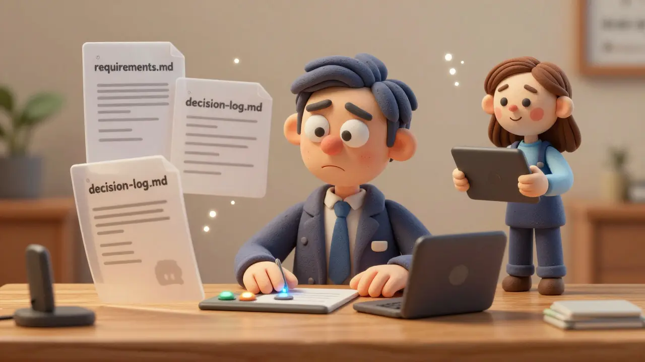 Transférer des prototypes vibe-coded à l'équipe technique : les documents essentiels