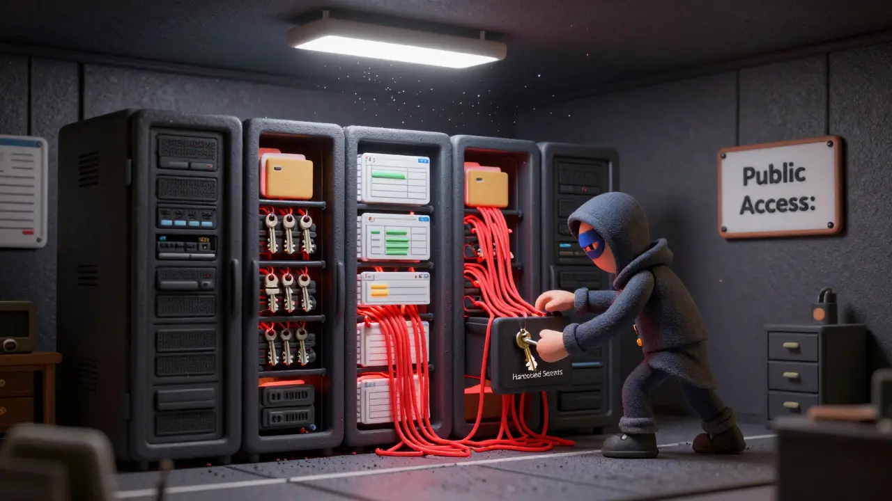 Des clés API exposées qui fuient comme des pâtes d'une bibliothèque de feuilles de calcul en argile.