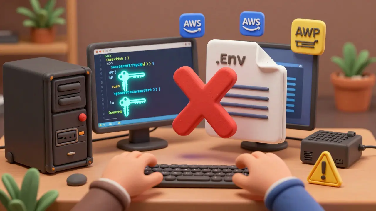 Gestion des secrets dans les projets vibe-coded : Ne jamais hardcoder les clés API