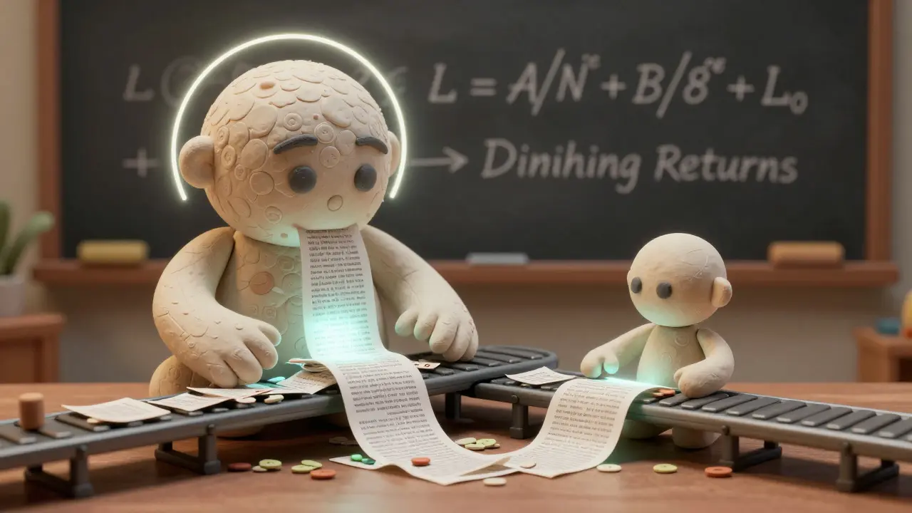 Lois d'échelle en pratique : Quand arrêter l'entraînement des grands modèles de langage