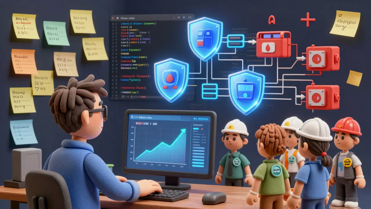 Un fondateur voit son code chaotique se transformer en microservices sécurisés et modulaires.