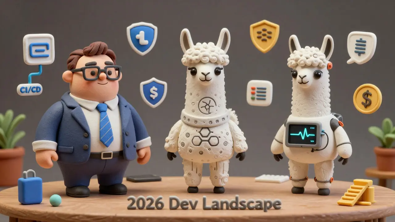 Trois plateformes d'IA en argile représentent les modèles enterprise, open-source et verticaux.