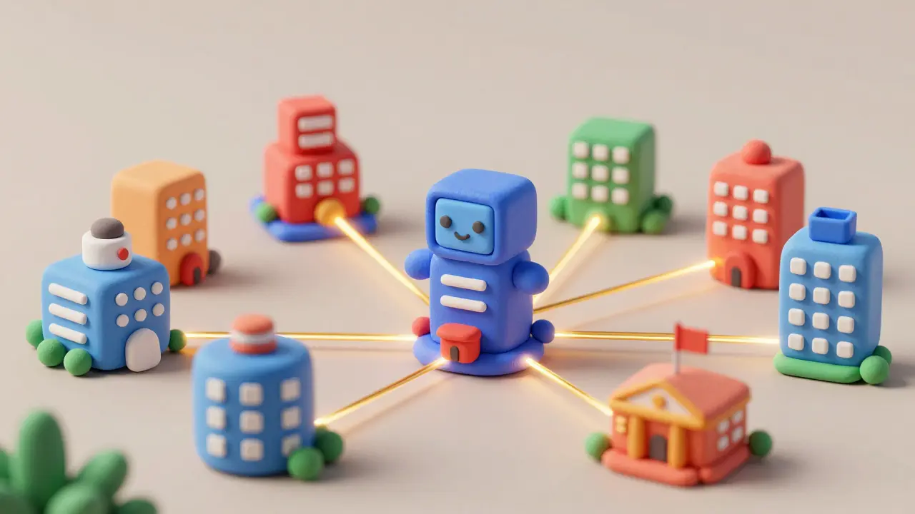 Apprentissage Fédéré pour les LLM : Entraîner l'IA sans centraliser les données