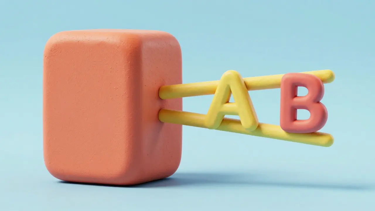 Comparaison visuelle entre un bloc de poids massif et deux matrices LoRA fines en pâte à modeler.