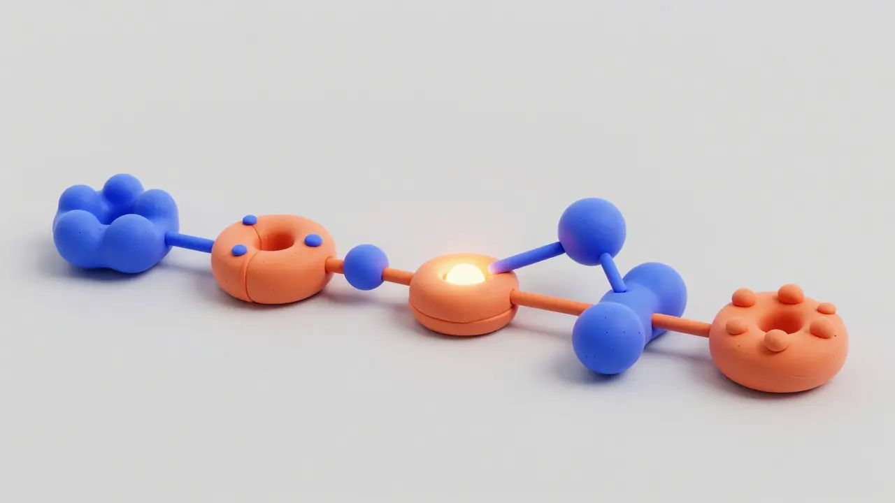 Flux de données en argile montrant les configurations séquentielles et parallèles des modèles hybrides.