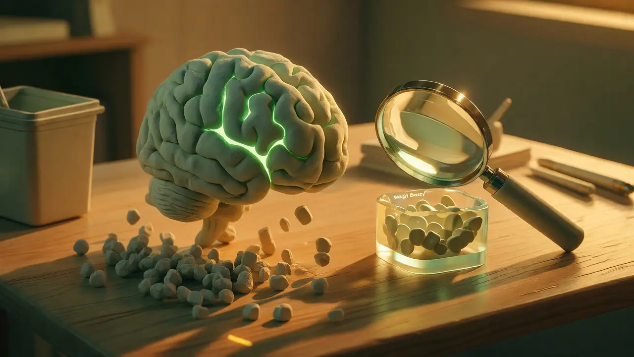 Cerveau en argile épuré et optimisé montrant la compression et la régularisation réussies.