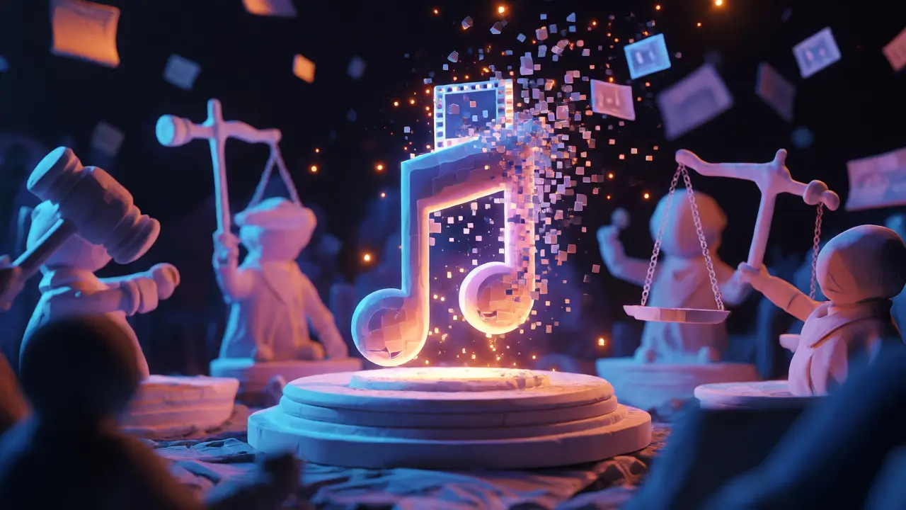 Risques de droits d'auteur pour l'IA générative multimodale : Images, Musique et Vidéo